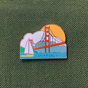 San Francisco enamel pin